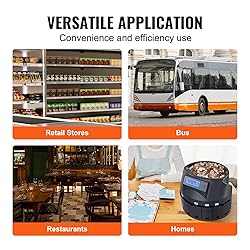 VEVOR USD Coin Counter & Coin Sorters with LCD