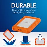 LaCie Rugged USB-C 5TB Shock-Resistant Portable External HDD 2.5" view 4