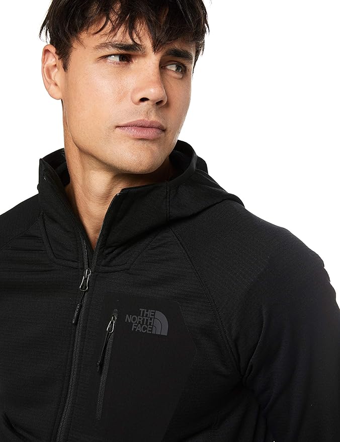 the north face borod hooded fleece jacket
