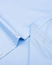 J.VER Men's Dress Shirts Solid Long Sleeve Stretch