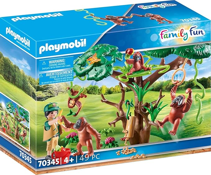 playmobil orangutan family
