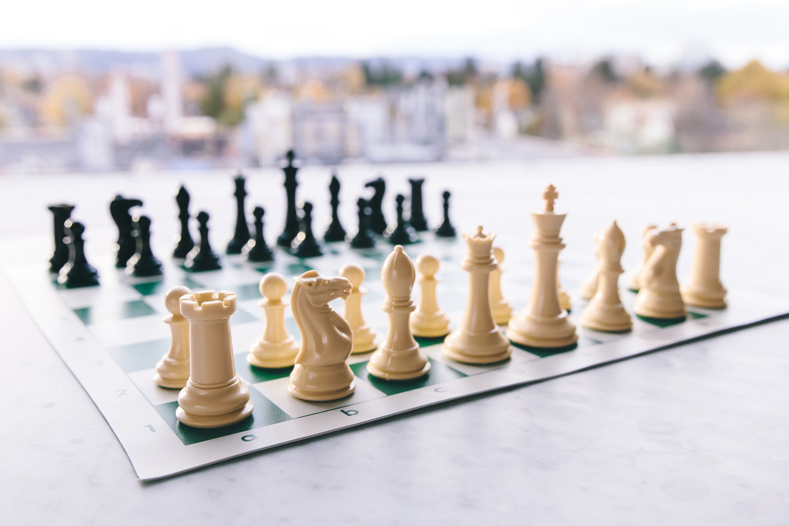 Quadruple Weight Tournament Chess Game Set Chess Board Game with