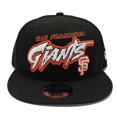 New Era 9FIFTY A3 Retro Script Adjustable Snapback Hat San Francisco Giants Graffiti
