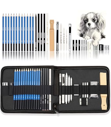 4 Blocs Papier De Verre Pour Affûter Fusains Et Crayons – Outil Portable Pour Artistes Et Dessinateurs