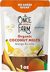 Once Upon a Farm Coconut Melts, Mango Ba-nilla 1oz