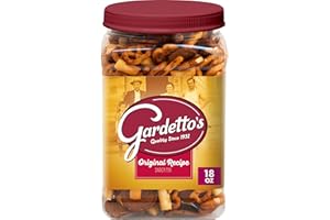 Gardetto's Snack Mix, Original Recipe, Salty Snacks Tub, 18 oz