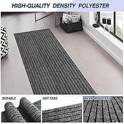 Custom Size Backed Non-Slip Area Rugs Runner, Easy