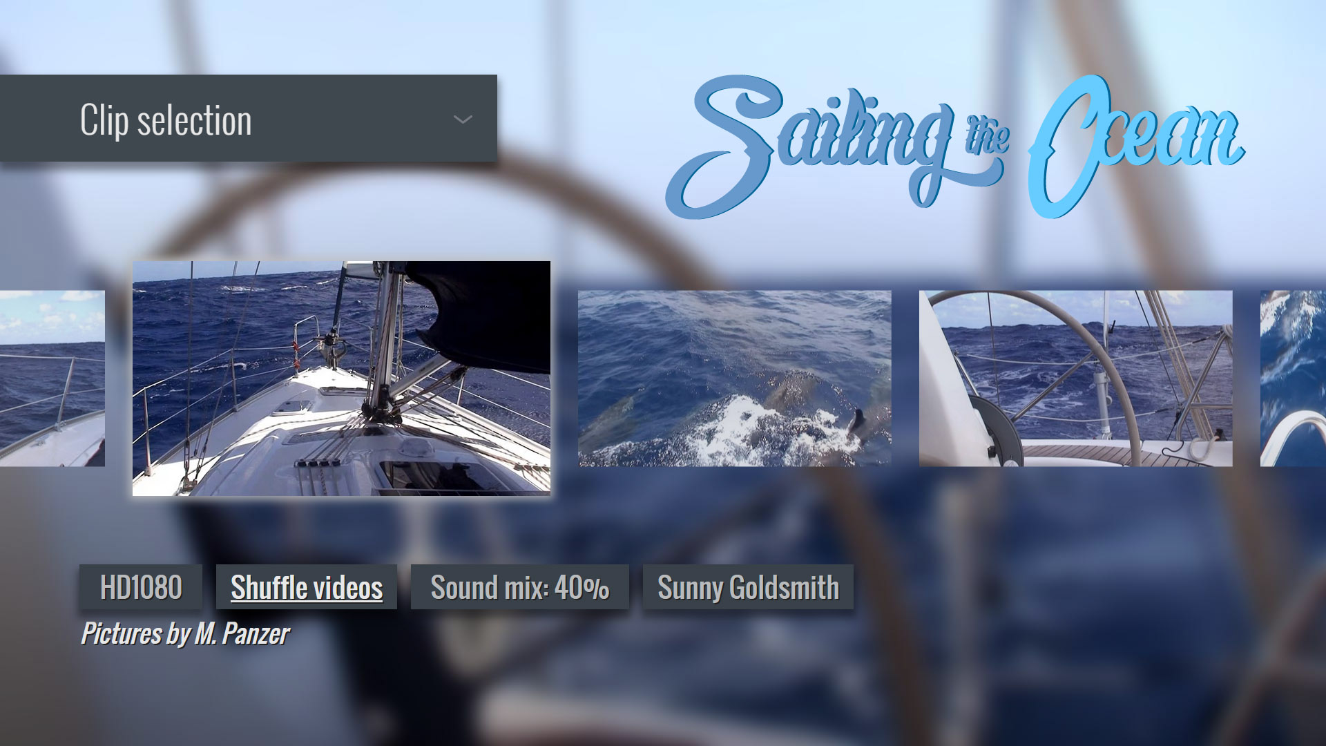 Sailing The Ocean HD (1 hour video, sound & music) - Thumbnail 3