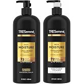 TRESemm&eacute; Rich Moisture Hydrating Shampoo &amp; Conditioner Set 28 oz 2 Pack | Moisturizing for frizz-prone hair, Restores damaged hair, Moisturizes &amp; detangles, Shampoo and Conditioner set