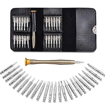 ShivExim 25 in 1 Precision Screwdriver Set Multi Pocket Repair Tool Kit for Mobiles and Laptops