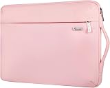 Voova 360° Protective Laptop Sleeve 15.6 inch Pink Waterproof Slim Case
