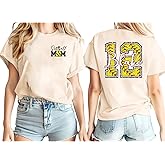 NAZENTI Personalized Softball Mom Shirt, Custom Softball Sweatshirt for Women, Sports Mom Gifts, Softball Mom Gifts