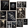 Insire Dark Academia Wall Art, Gothic Art, Gothic Posters, Dark Academia Wall Decor, Gothic Pictures, Goth Art, Gothic Prints, Dark Academia Posters, Dark Academia Decor, Goth Posters (8x10 Unframed)
