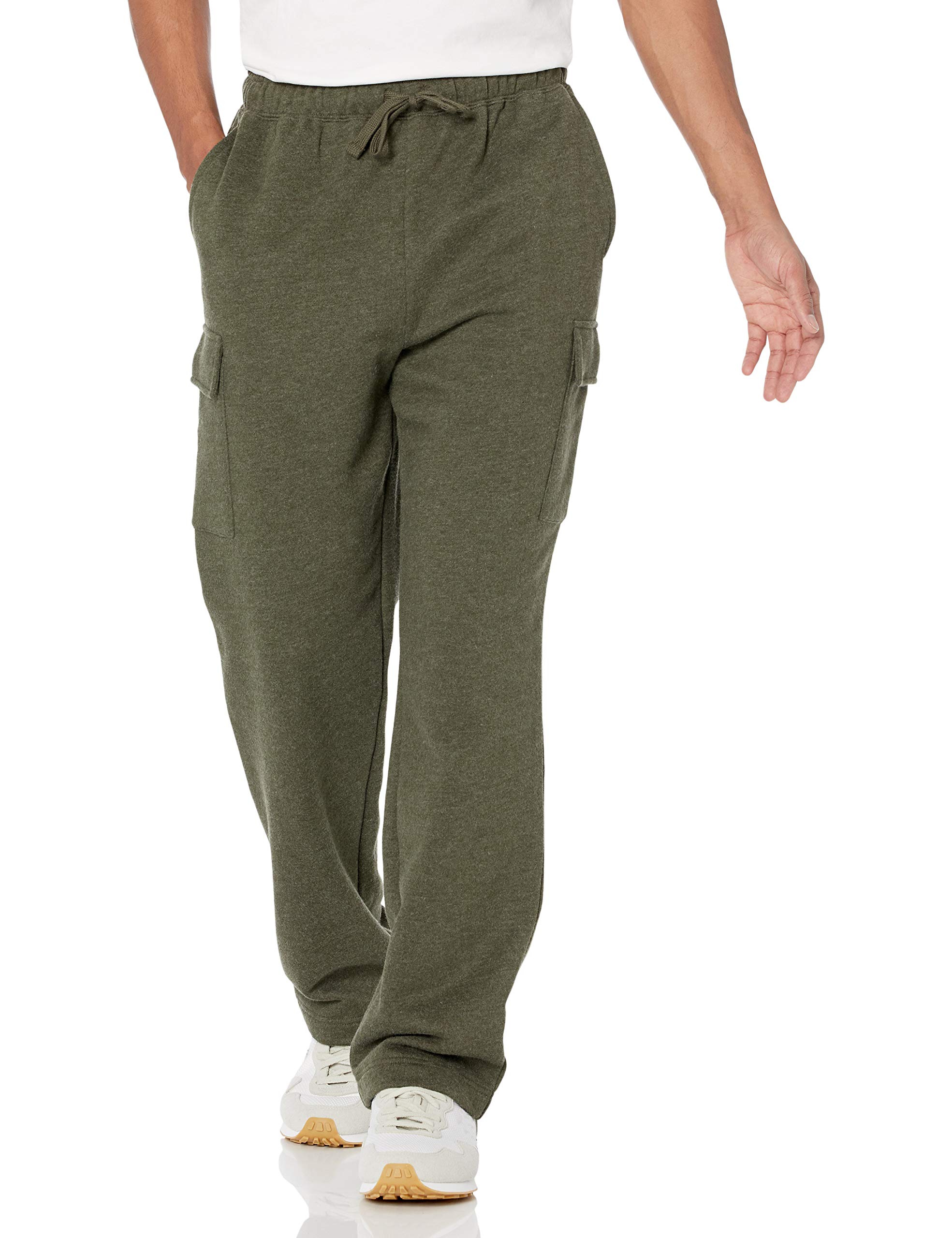 Amazon Essentials Men's Cargo Fleece Sweatpant with