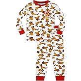 Disney Pajamas For Boys | Lion Guard Pajamas | Boys Pajama Set | Official Lion King Merchandise | Sizes 2T To 8