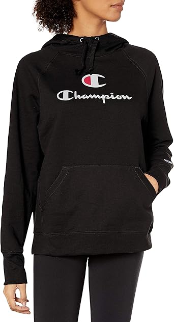 black champion women's hoodie