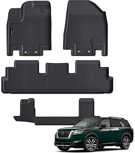 Weathertech Floorliner Posteriore Su Misura Per Nissan Titan - Tappetino In Materiale Ad Alta Densità Antiliquidi - Colore Nero - 4