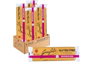 Garofalo - Premium Gluten-Free Spaghetti Pasta, Italian Made, Corn, Rice, Potato & Quinoa Blend, Bronze-Drawn, Al Dente (4 pack)