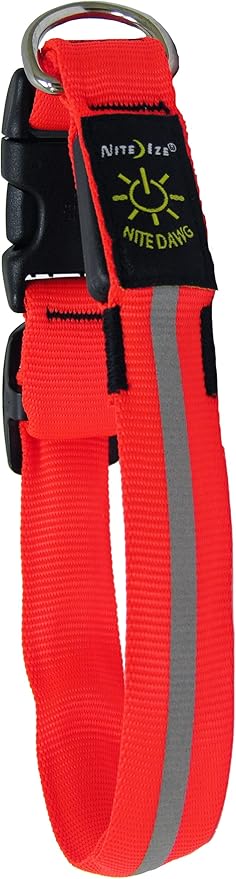 nite ize nite dawg led dog collar