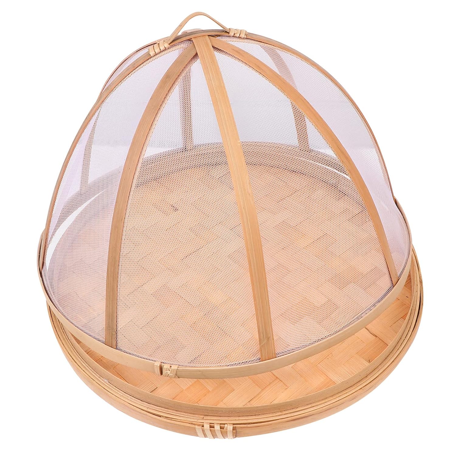 bamboo food tent basket