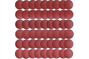 Sackorange 60 PCS 5" PSA Sanding Discs-10 Each of 80, 100, 120, 180,240, 400 Grit - 5 Inch Self Adhesive Stickyback Sandpaper Discs for DA Sander, Sand Automotive Car Paint, Woodworking Wood, Metal