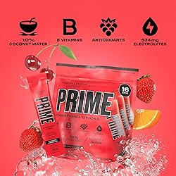 PRIME HYDRATION+ Sticks Tropical Punch| Hydration