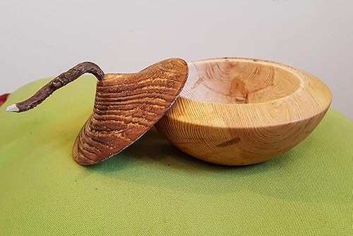 Holzdose Holz Deko Wohnzimmer Landhausstil Vitrine Handarbeit Schale Amazon De Handmade