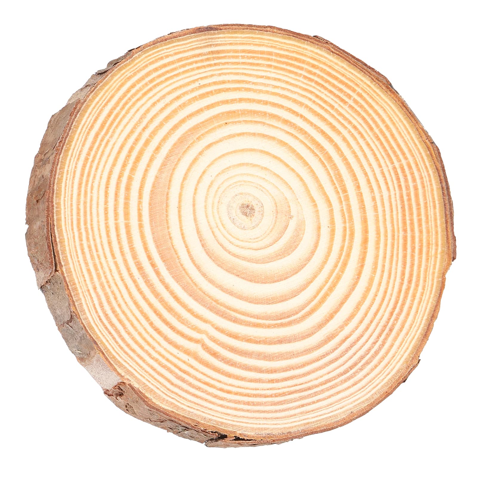 Wood Slices Pine Logs DIY Crafts Round Shape Painting Wedding Festivals Decoration (Size 3(18cm/7.1in) 7~8cm)