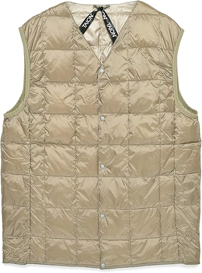 Amazon Taion タイオン Taion 001 Vネック インナーダウンベスト ベスト 通販