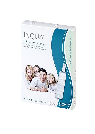 Inqua Inhalationslösung (20 Ampullen á 2.5 ml für 20 Anwendungen)