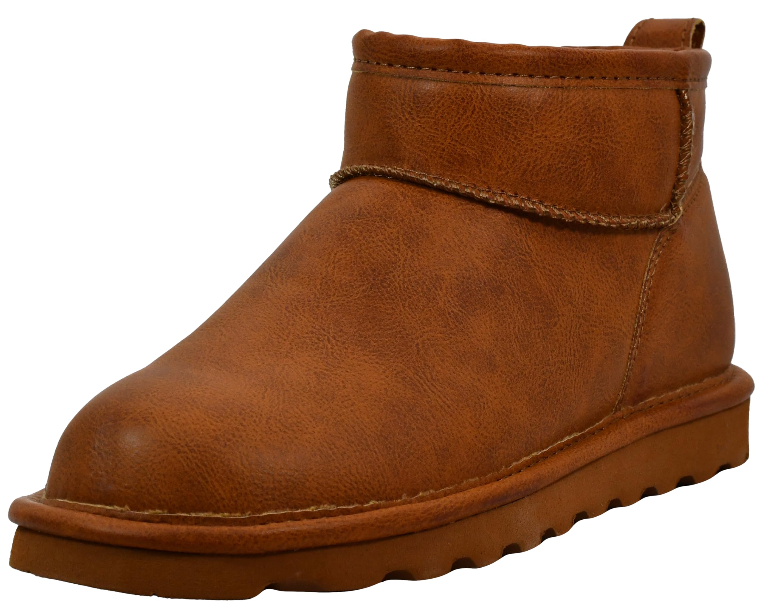 BEARPAW Women's Shorty Boot, Tan Smooth, 11 M Image