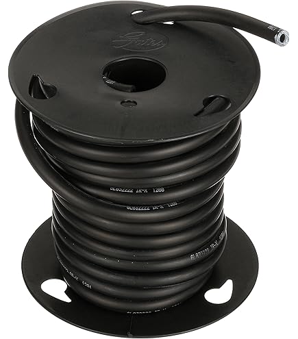 Safety Stripe Standard Straight Heater Hose - 6ft EPDM Hose, SAE 20R3 Rated, -40°F To +257°F