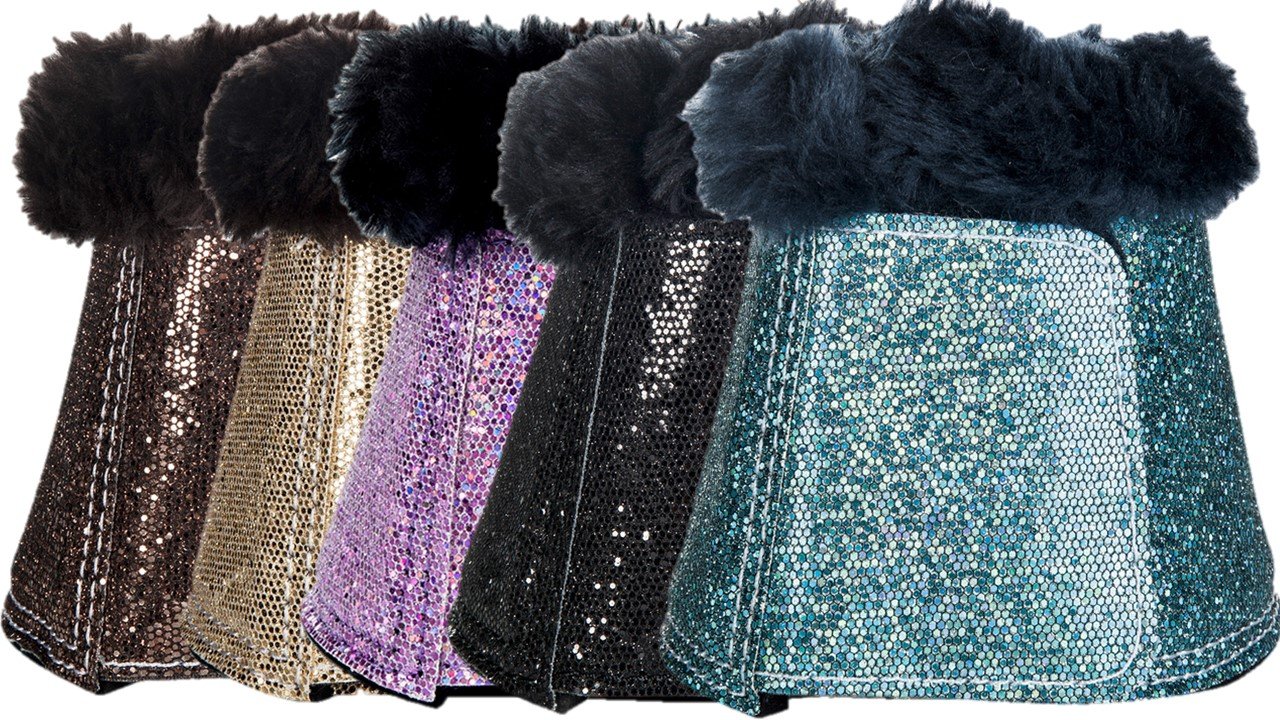 HKM Glitter Horse Boots Pink M