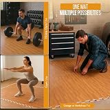 SG Traders Interlocking EVA Foam Mats 60x60 cm 24x24 gym flooring tiles view 5
