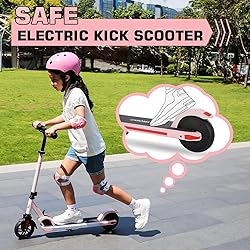 Caroma Electric Scooter for Kids Ages 8-12, 150W