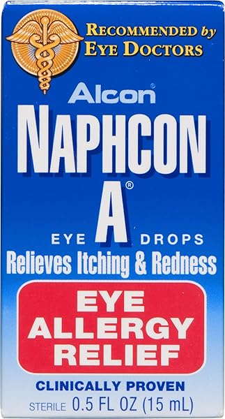 ALCON NAPHCON A EYE DROPS EYE ALLERGY RELIEF