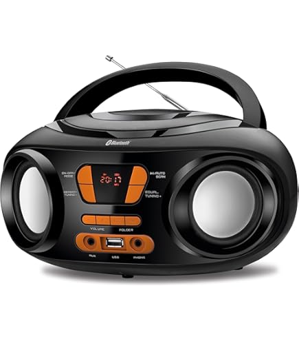 PHILIPS AZB798T/12 Lettore CD E Cassette Portatile Con Bluetooth, DAB+, FM, USB - Audio Potente 12W RMS - Foto 2