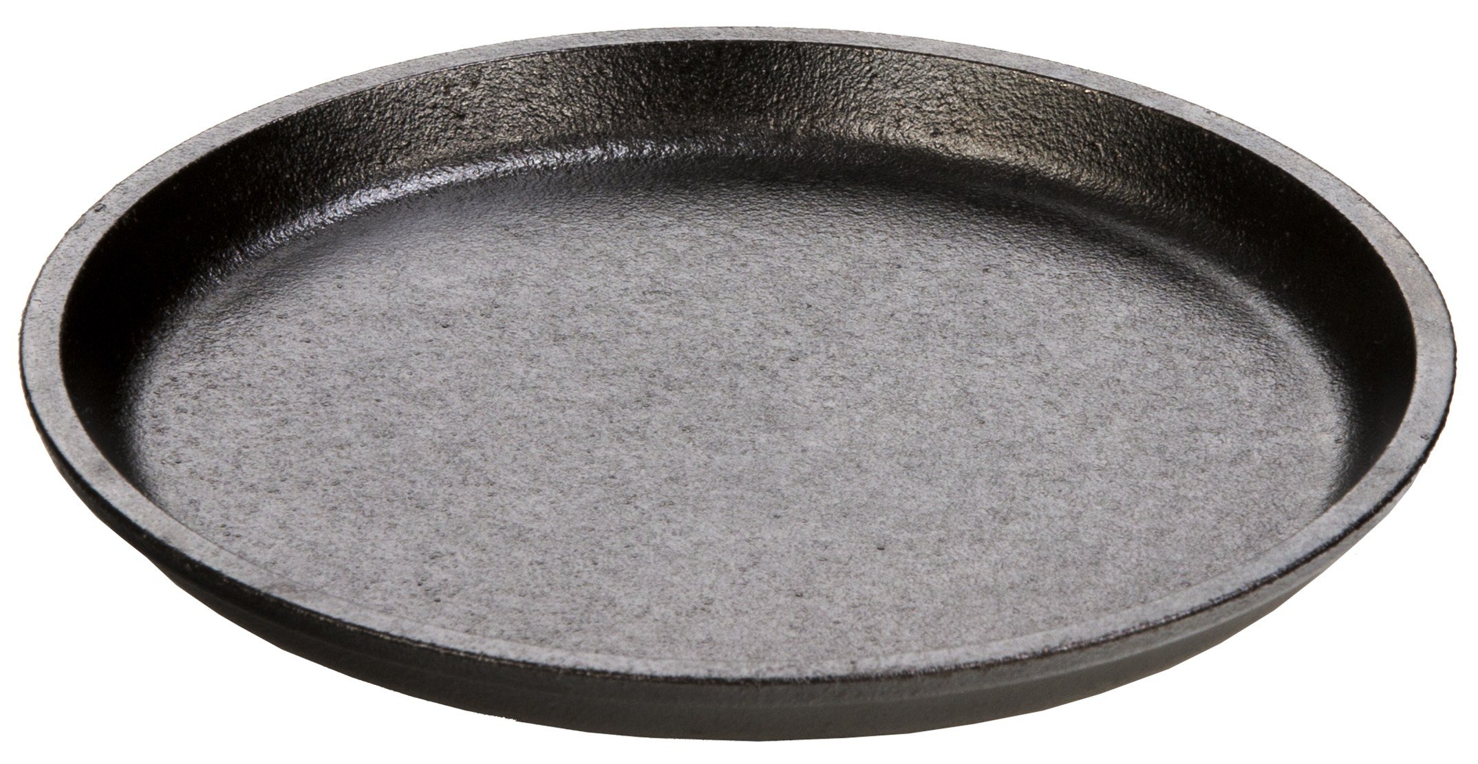 Lodge 17.78 cm / 7 inch Pre-Seasoned Cast Iron Round Serving Griddle