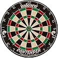 Unicorn Easy Score Dartboard | Contender Fun Learning Beginner Trainer | 2 x Bigger Trebles & Doubles | Competition Quality Sisal Bristle Board | Round Wire Spider
