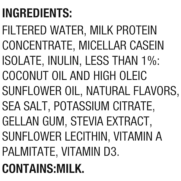 OIKOS PROTEIN SHAKE, SALTED CARAMEL, 30G HIGH PROTEIN DRINKS, SHELF STABLE, READY TO DRINK, 5G PREBIOTIC FIBER, 12 FL OZ BOTTLE, 4 COUNT​