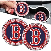 Magaradula 2 Pack Car Cup Coasters for Red Sox Car Accessories- Protection Car Cup Holder of Car Interior Silicone Coaster .(for HW-BD)