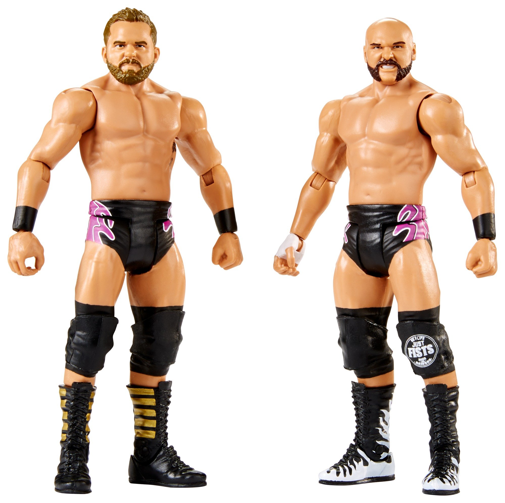 WWE MATTEL FMF76 Dash Wilder and Scott Dawson Figure, Multicoloured, Pack of 2