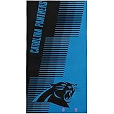 Northwest Carolina Panthers NFL Progression Jacquard Beach Towel 36 x 72 Inches