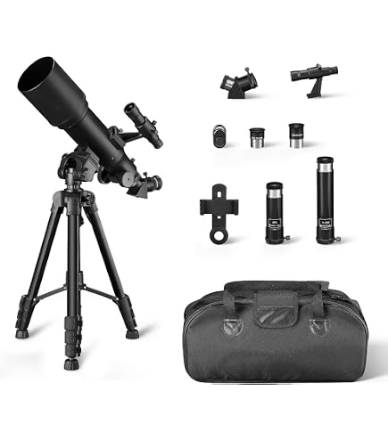 Telescope, 70mm Aperture 400mm AZ Mount Astronomical Refracting