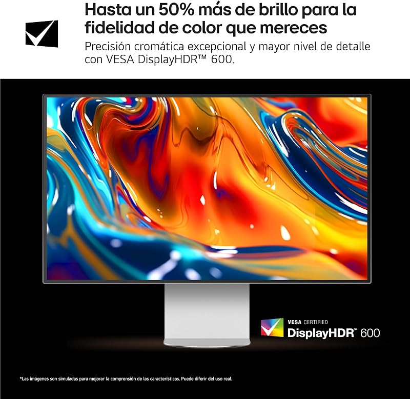 Monitor Ultrafine 32U990A-S - 32'', 6K(6144 x 3456), Plateado