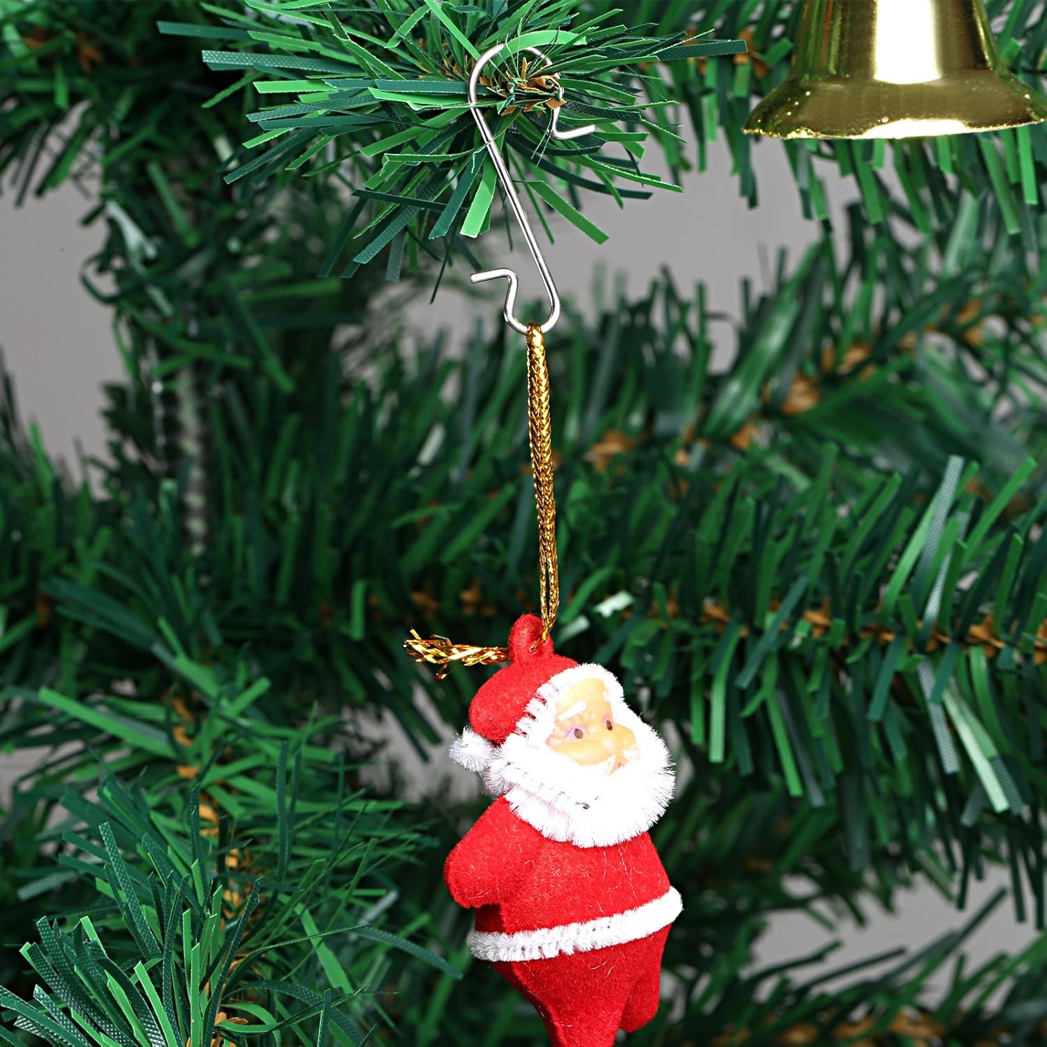 Naler 120pcs Christmas Bauble Hooks Christmas Ornament Hooks - Image 5