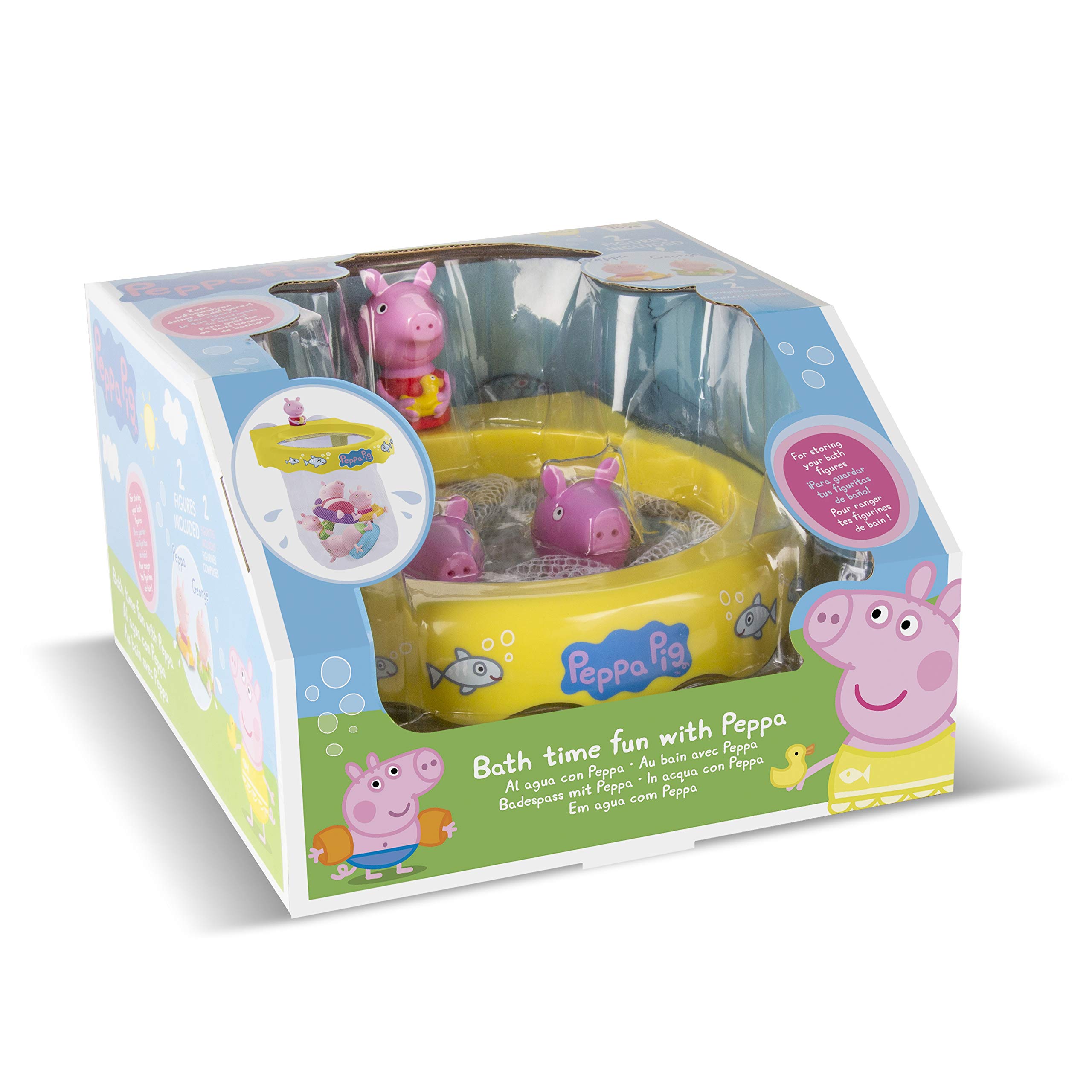 IMC Toys Peppa Pig 360112PP Bath Net with Figures