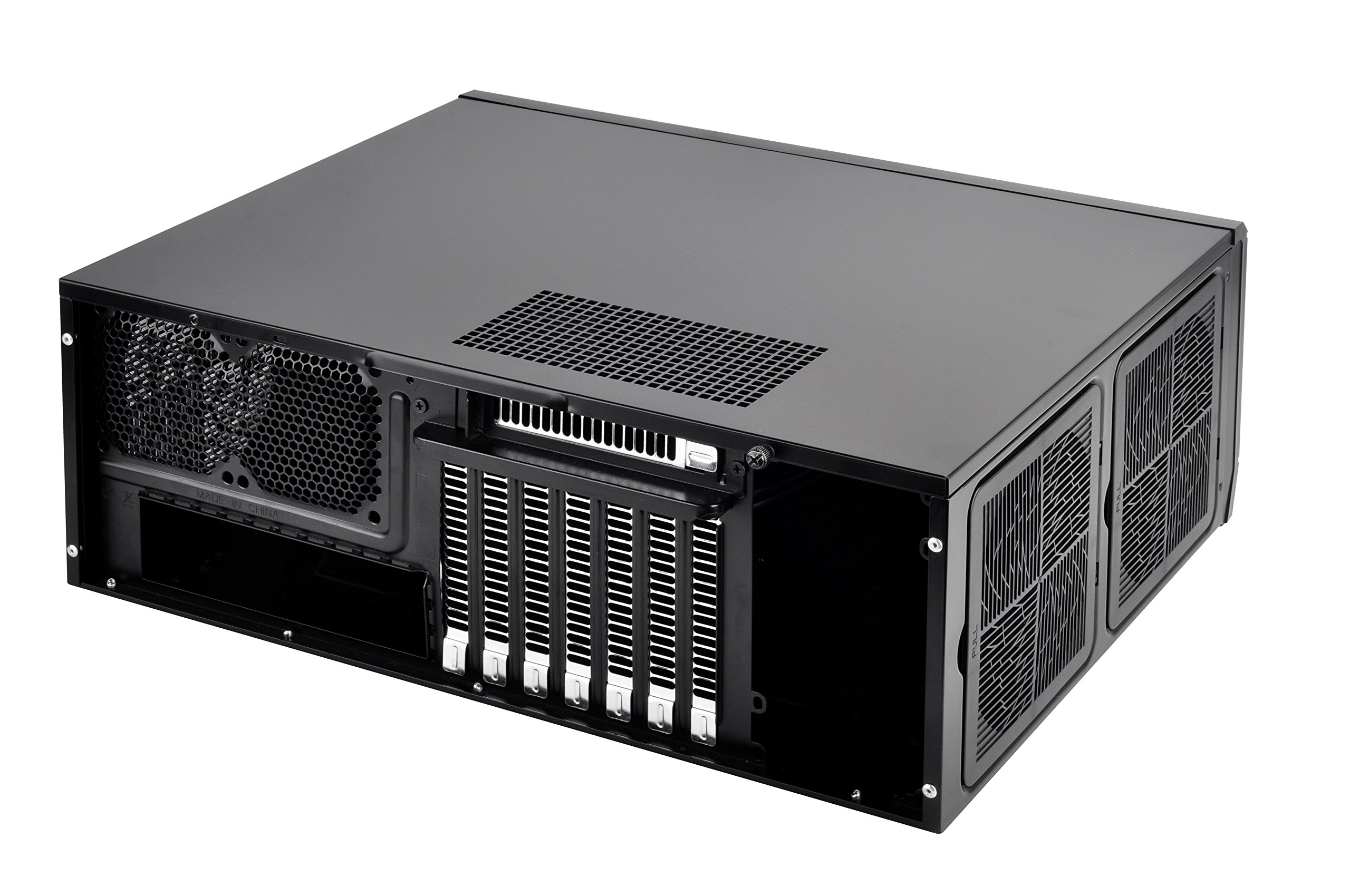 SilverStone Technology Home Theater Computer Case (HTPC)with lockable front panel for ATX / Micro-ATX Motherboards GD10B