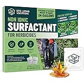 Eco Living Solutions Non-Ionic Surfactant Concentrate | Concentrated, Surfactant Wetting Agent, Works With All Tank Mixes, Improves Coverage &amp; Increases Spray Efficiency