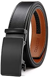 CHAOREN Mens Belt Leather Ratchet Belt